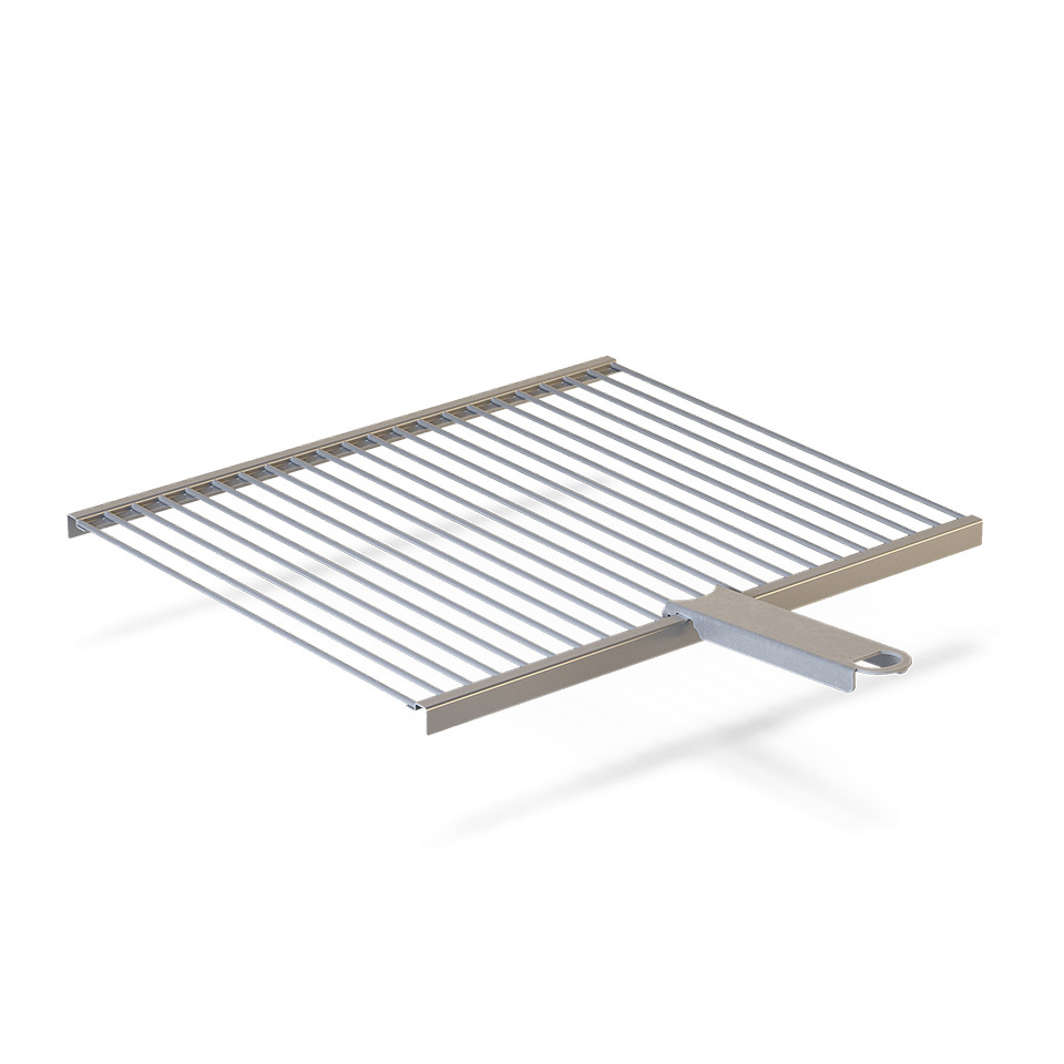 Решетка 30*36 см из нерж. стали со съемной ручкой Решетка 30*36 см из нерж. стали со съемной ручкой